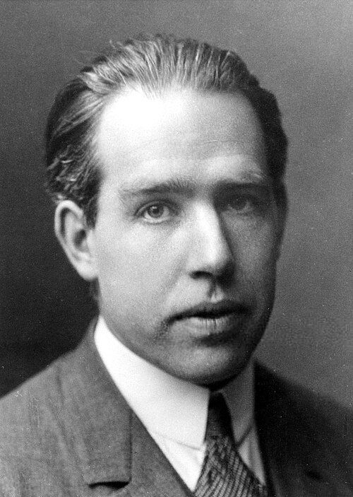 Portrait photograph of Niels Bohr