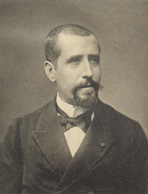 Photographic portrait of Jean Gaston Darboux