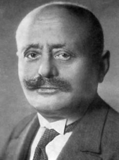 Portrait photograph of Guido Fubini